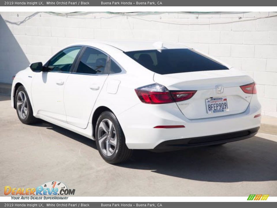 2019 Honda Insight LX White Orchid Pearl / Black Photo #2