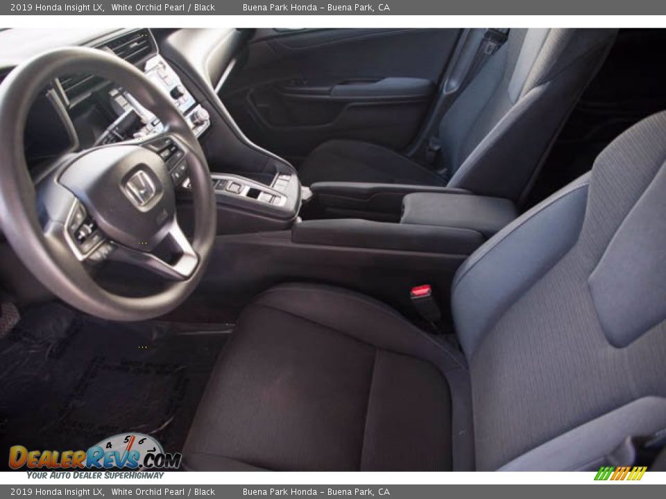 2019 Honda Insight LX White Orchid Pearl / Black Photo #3