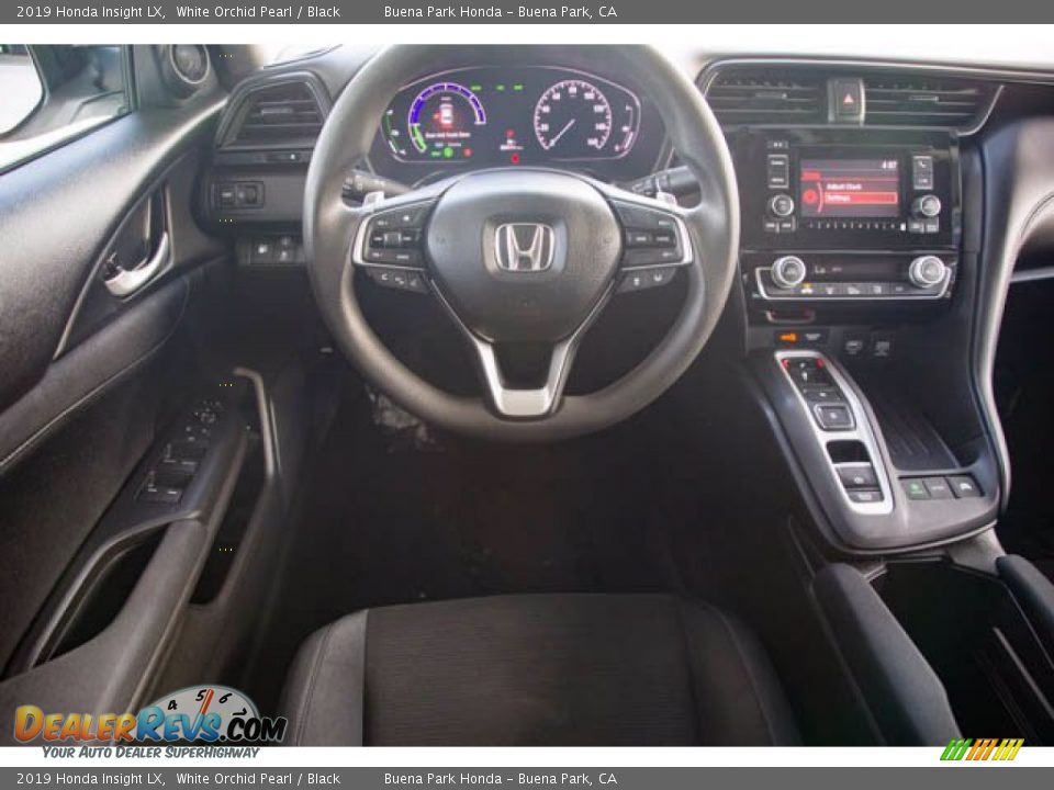 2019 Honda Insight LX White Orchid Pearl / Black Photo #5