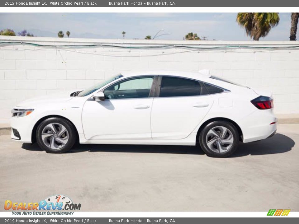 2019 Honda Insight LX White Orchid Pearl / Black Photo #10