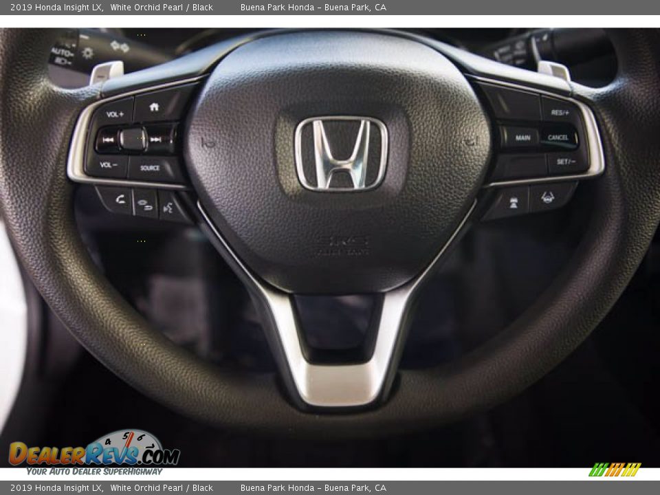 2019 Honda Insight LX White Orchid Pearl / Black Photo #15