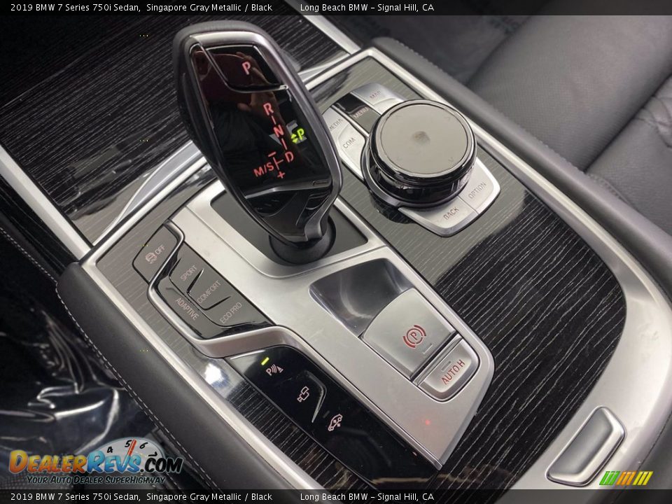 2019 BMW 7 Series 750i Sedan Singapore Gray Metallic / Black Photo #27