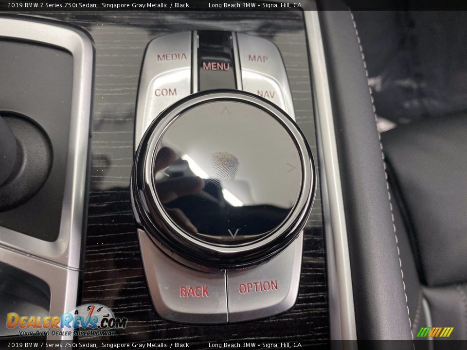 2019 BMW 7 Series 750i Sedan Singapore Gray Metallic / Black Photo #29