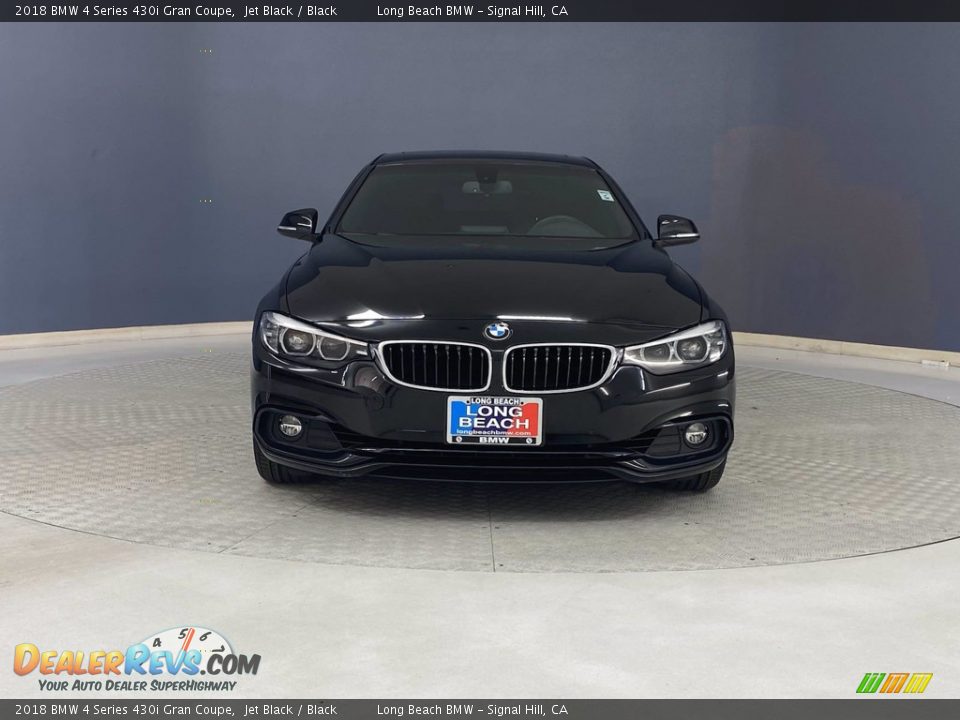 2018 BMW 4 Series 430i Gran Coupe Jet Black / Black Photo #2