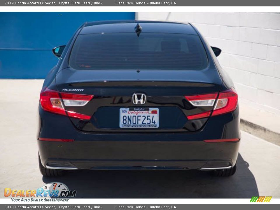 2019 Honda Accord LX Sedan Crystal Black Pearl / Black Photo #11