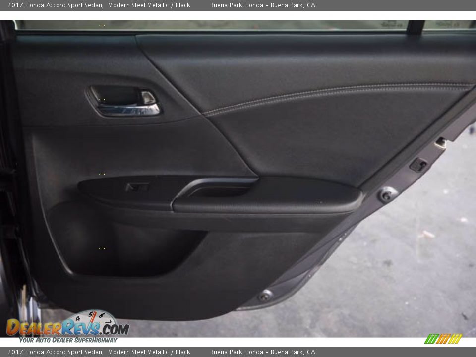2017 Honda Accord Sport Sedan Modern Steel Metallic / Black Photo #28