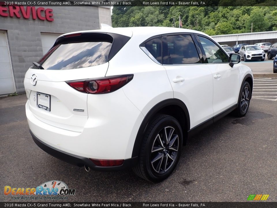 2018 Mazda CX-5 Grand Touring AWD Snowflake White Pearl Mica / Black Photo #2