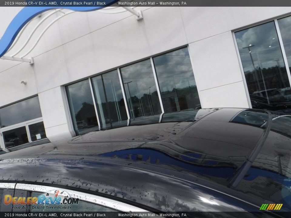 2019 Honda CR-V EX-L AWD Crystal Black Pearl / Black Photo #4