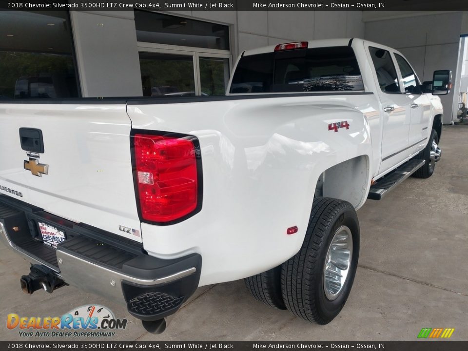 2018 Chevrolet Silverado 3500HD LTZ Crew Cab 4x4 Summit White / Jet Black Photo #4