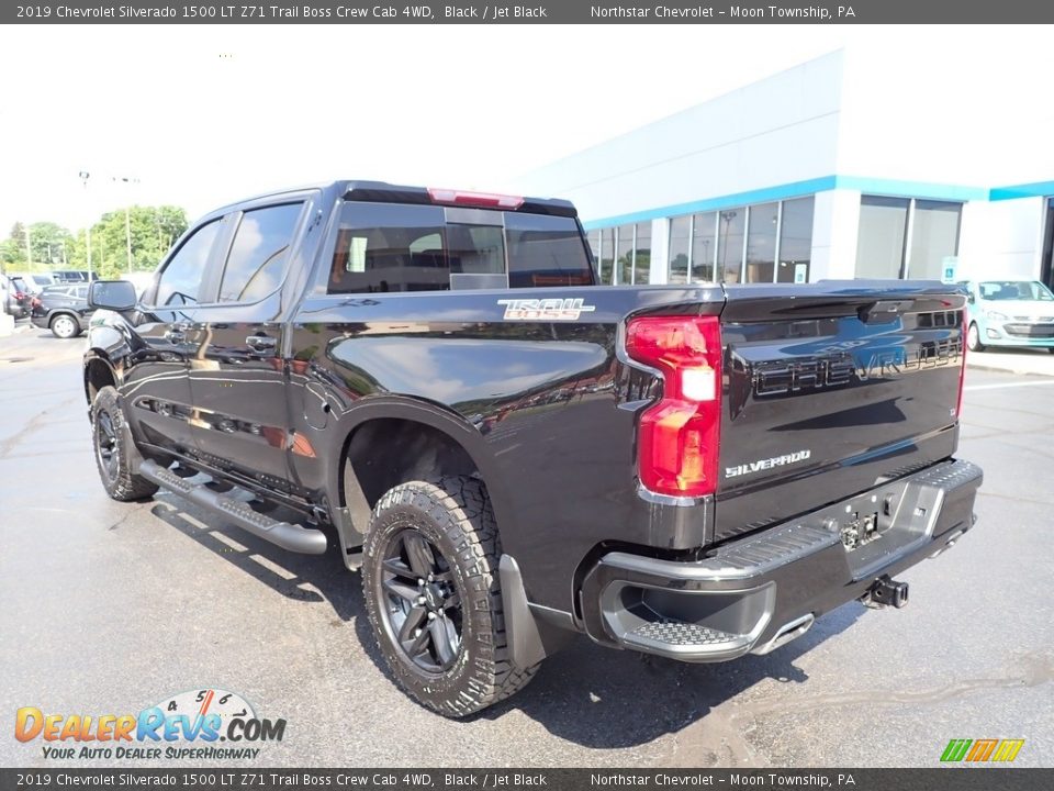 2019 Chevrolet Silverado 1500 LT Z71 Trail Boss Crew Cab 4WD Black / Jet Black Photo #4