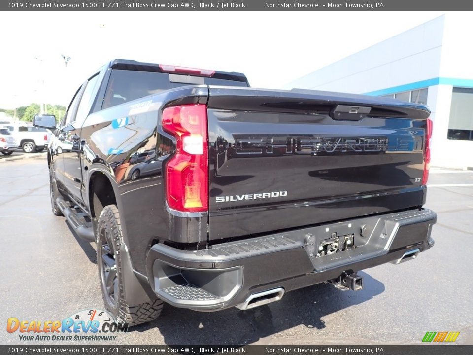 2019 Chevrolet Silverado 1500 LT Z71 Trail Boss Crew Cab 4WD Black / Jet Black Photo #5