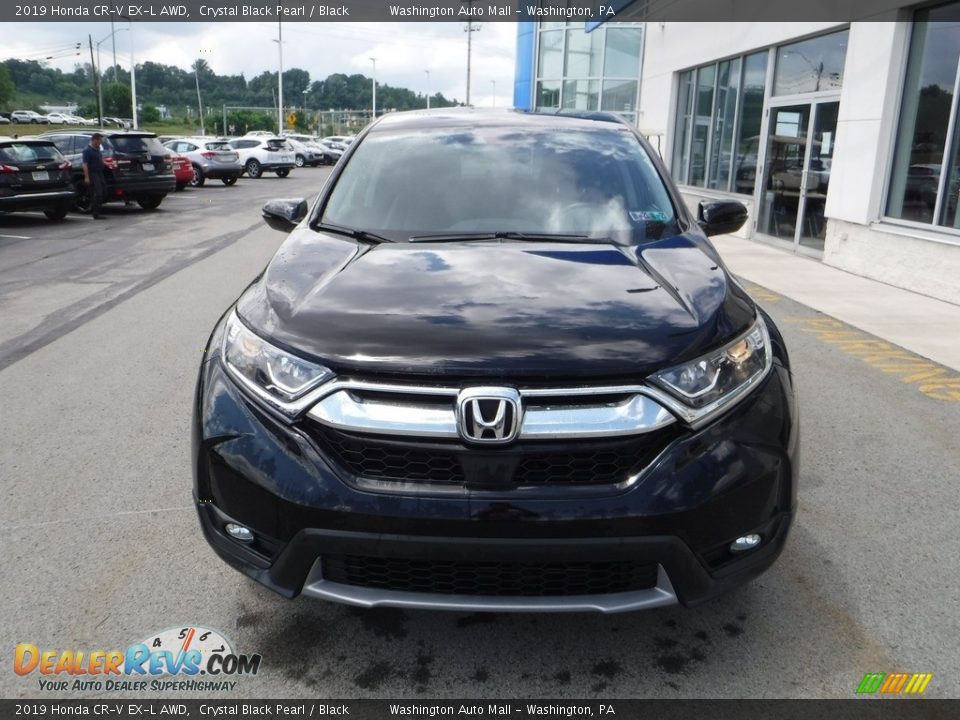 2019 Honda CR-V EX-L AWD Crystal Black Pearl / Black Photo #5