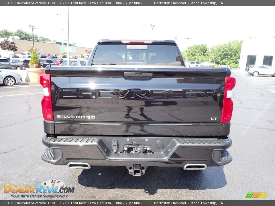 2019 Chevrolet Silverado 1500 LT Z71 Trail Boss Crew Cab 4WD Black / Jet Black Photo #6