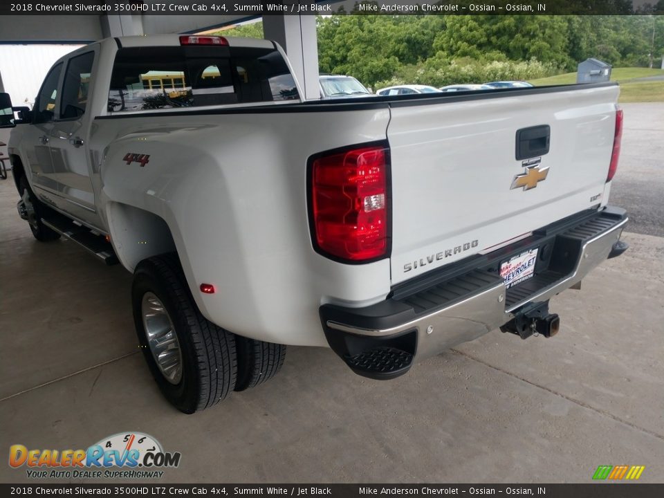 2018 Chevrolet Silverado 3500HD LTZ Crew Cab 4x4 Summit White / Jet Black Photo #7