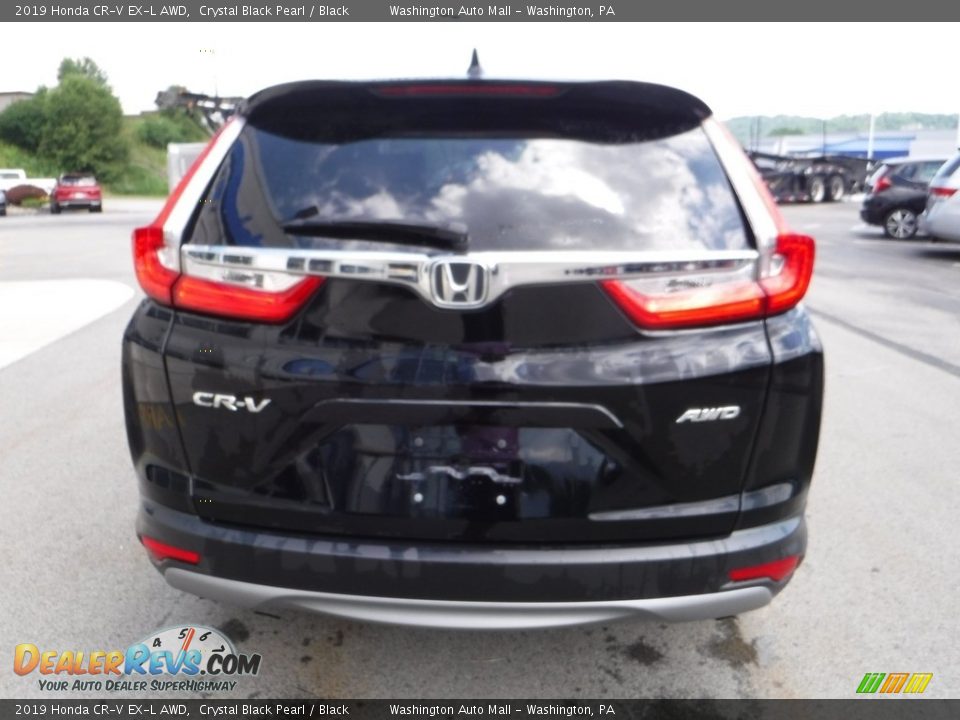 2019 Honda CR-V EX-L AWD Crystal Black Pearl / Black Photo #8