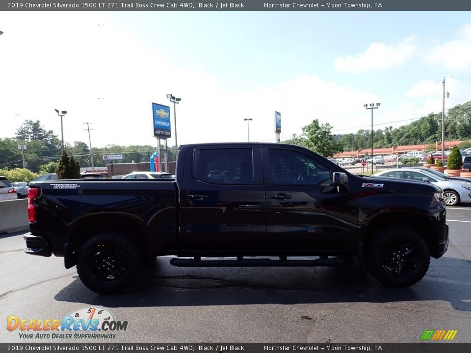 2019 Chevrolet Silverado 1500 LT Z71 Trail Boss Crew Cab 4WD Black / Jet Black Photo #9