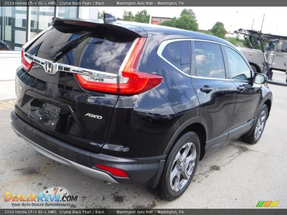 2019 Honda CR-V EX-L AWD Crystal Black Pearl / Black Photo #9