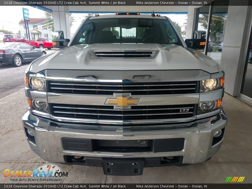 2018 Chevrolet Silverado 3500HD LTZ Crew Cab 4x4 Summit White / Jet Black Photo #9