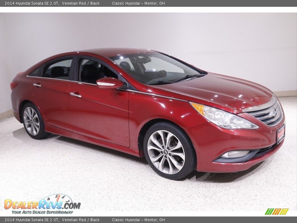 2014 Hyundai Sonata SE 2.0T Venetian Red / Black Photo #1