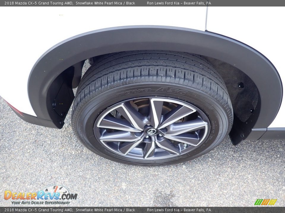 2018 Mazda CX-5 Grand Touring AWD Snowflake White Pearl Mica / Black Photo #10