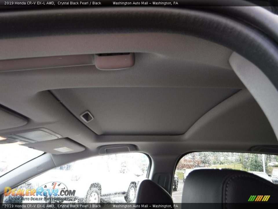 2019 Honda CR-V EX-L AWD Crystal Black Pearl / Black Photo #11