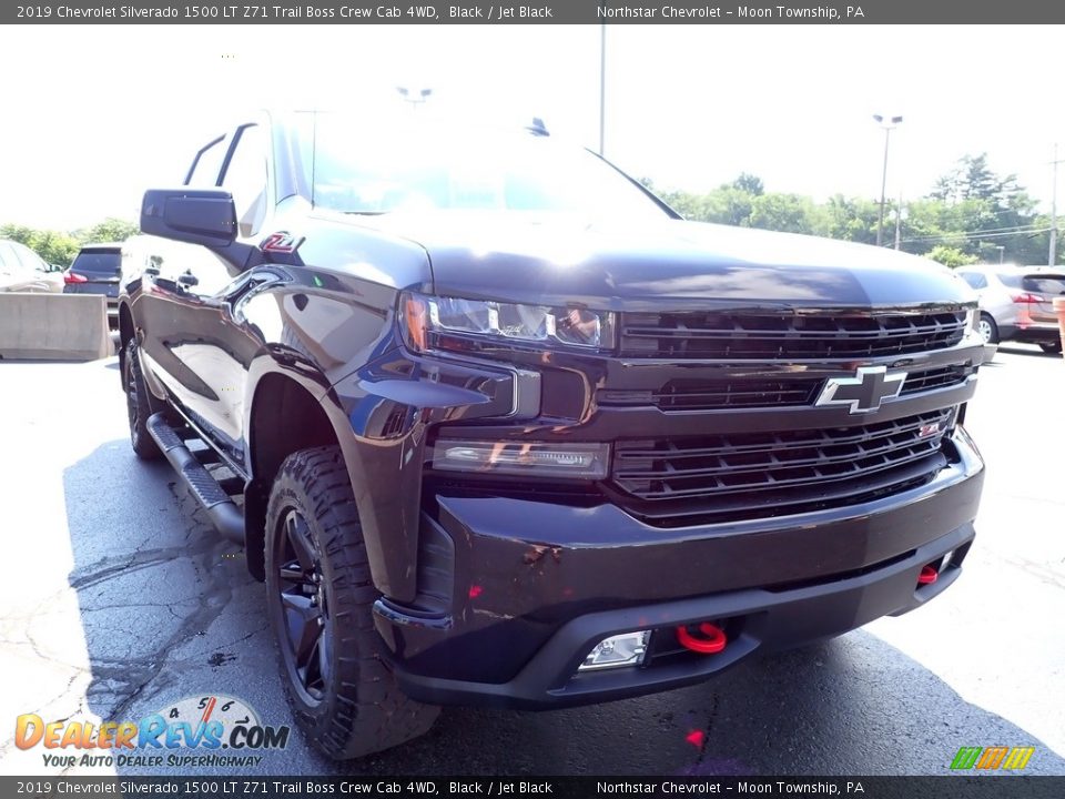 2019 Chevrolet Silverado 1500 LT Z71 Trail Boss Crew Cab 4WD Black / Jet Black Photo #11