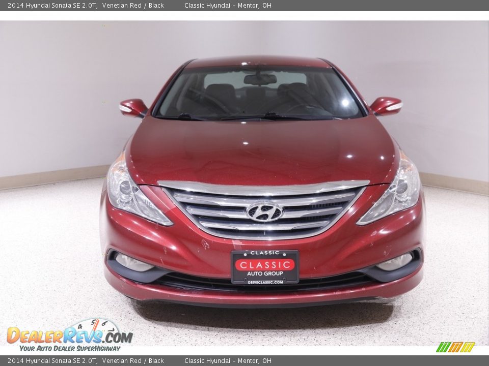 2014 Hyundai Sonata SE 2.0T Venetian Red / Black Photo #2
