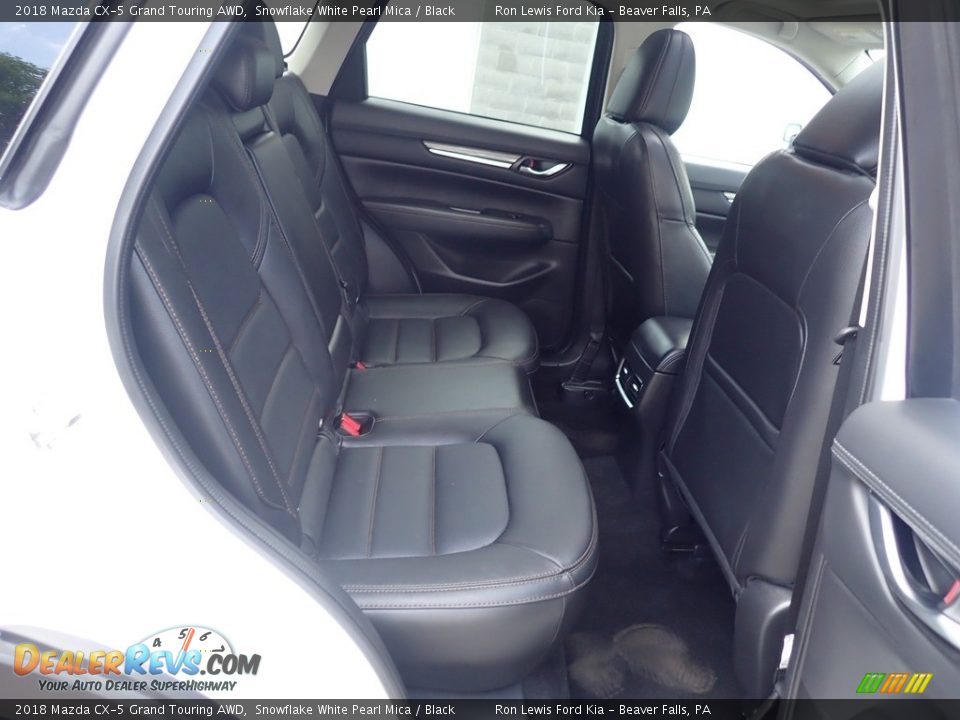 2018 Mazda CX-5 Grand Touring AWD Snowflake White Pearl Mica / Black Photo #11