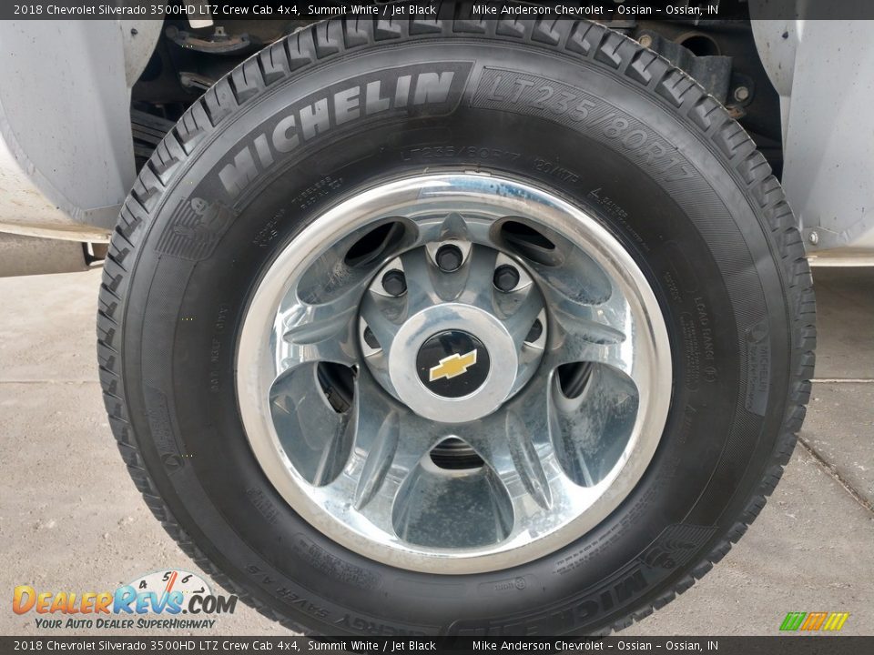2018 Chevrolet Silverado 3500HD LTZ Crew Cab 4x4 Wheel Photo #11