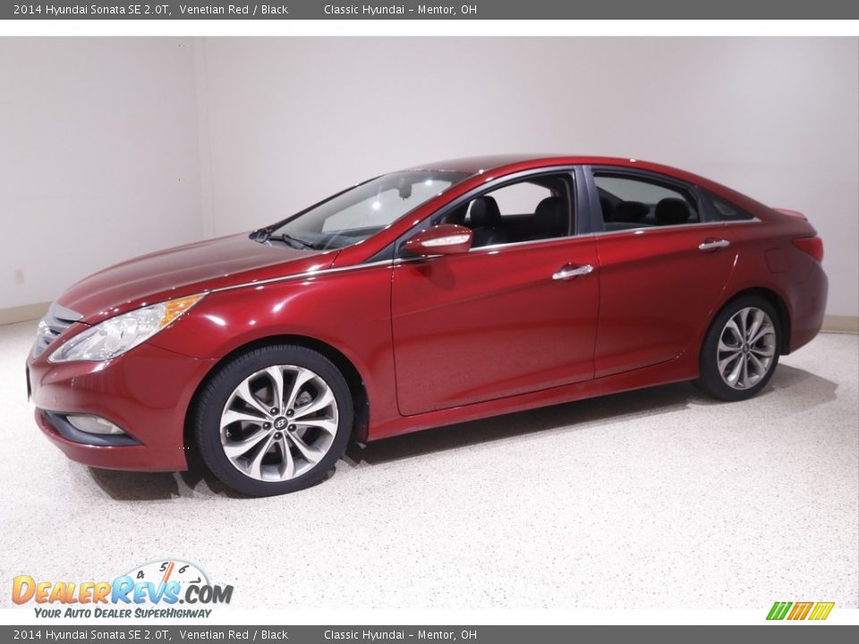 2014 Hyundai Sonata SE 2.0T Venetian Red / Black Photo #3