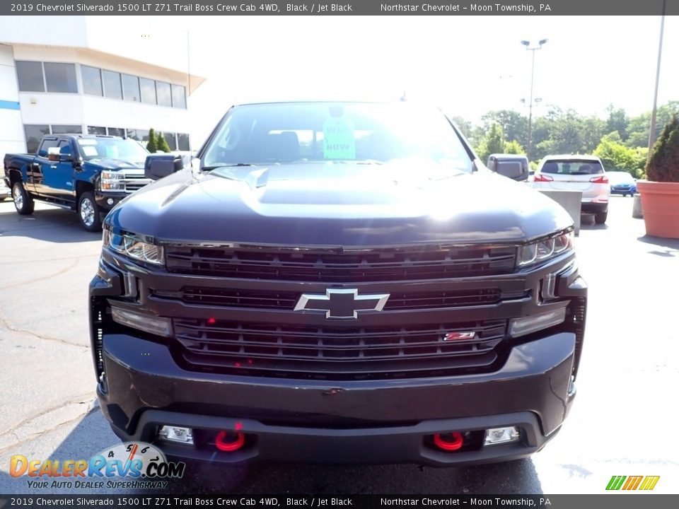 2019 Chevrolet Silverado 1500 LT Z71 Trail Boss Crew Cab 4WD Black / Jet Black Photo #12