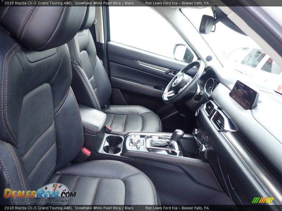 2018 Mazda CX-5 Grand Touring AWD Snowflake White Pearl Mica / Black Photo #12