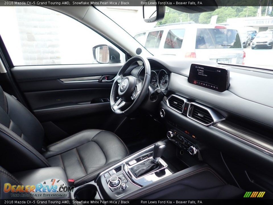 2018 Mazda CX-5 Grand Touring AWD Snowflake White Pearl Mica / Black Photo #13