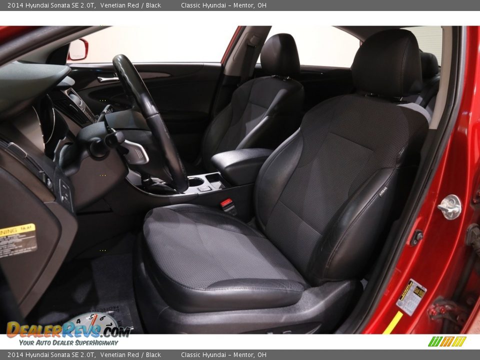 2014 Hyundai Sonata SE 2.0T Venetian Red / Black Photo #5