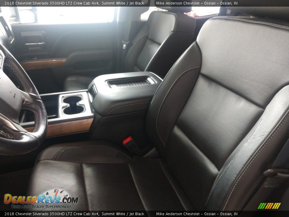 2018 Chevrolet Silverado 3500HD LTZ Crew Cab 4x4 Summit White / Jet Black Photo #14