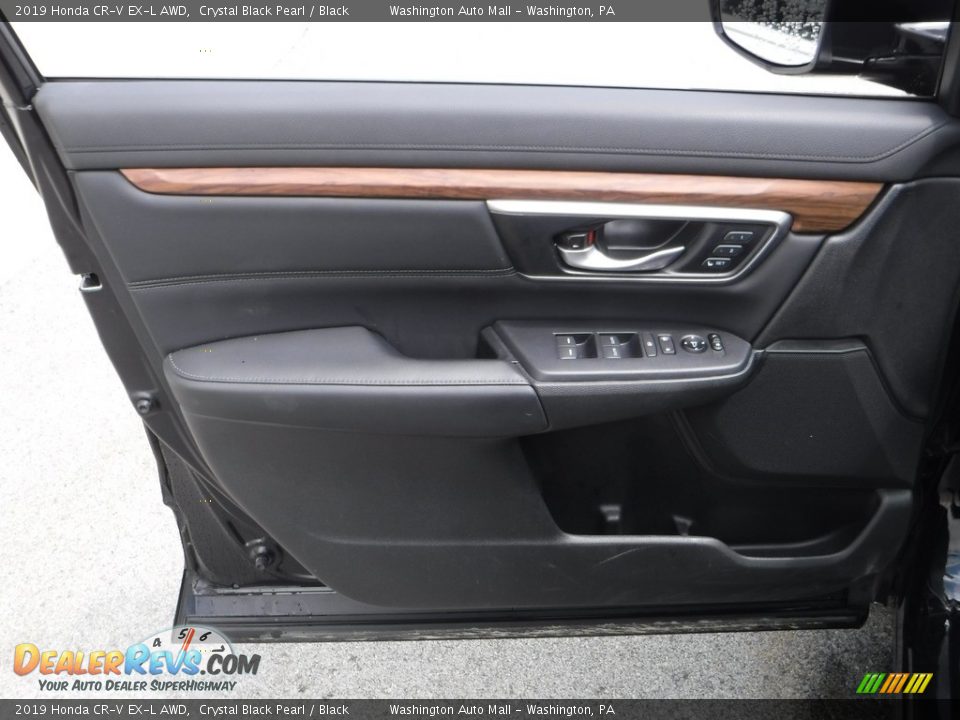 2019 Honda CR-V EX-L AWD Crystal Black Pearl / Black Photo #15