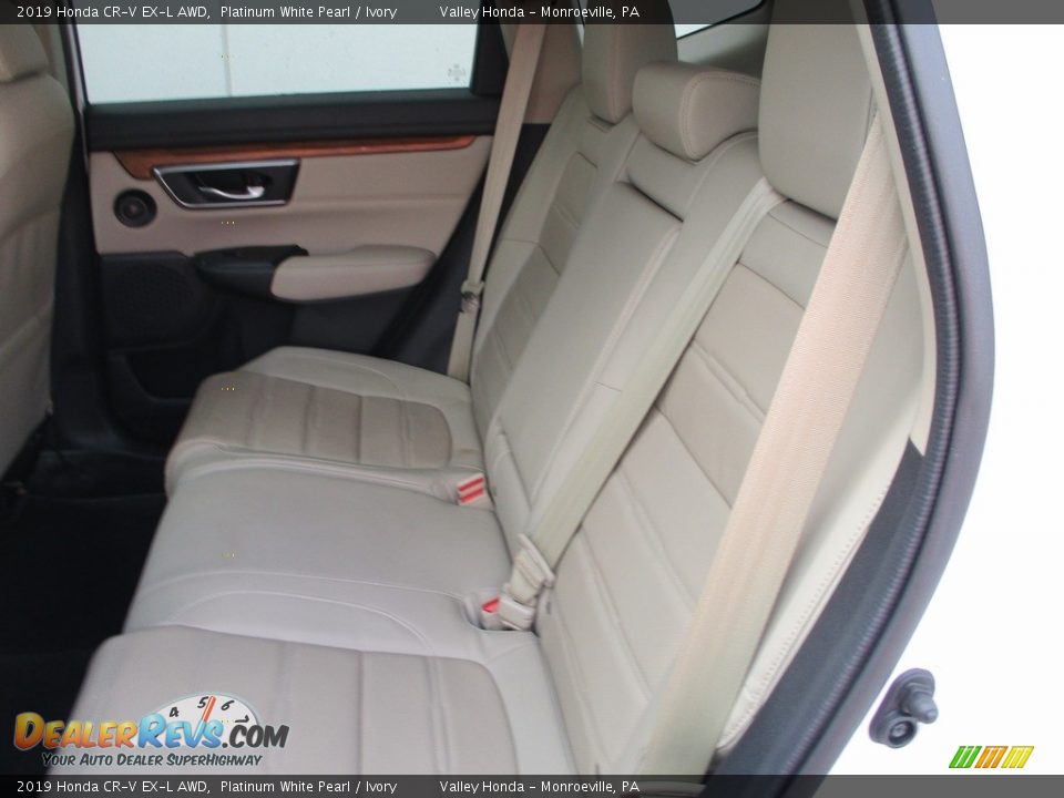 2019 Honda CR-V EX-L AWD Platinum White Pearl / Ivory Photo #14
