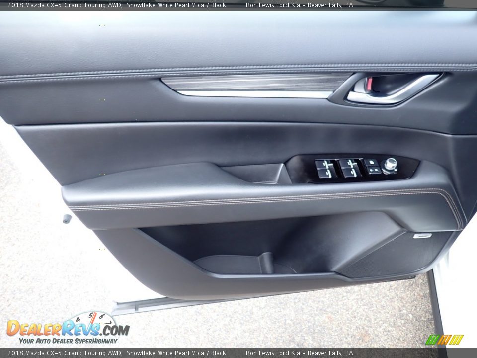 2018 Mazda CX-5 Grand Touring AWD Snowflake White Pearl Mica / Black Photo #15
