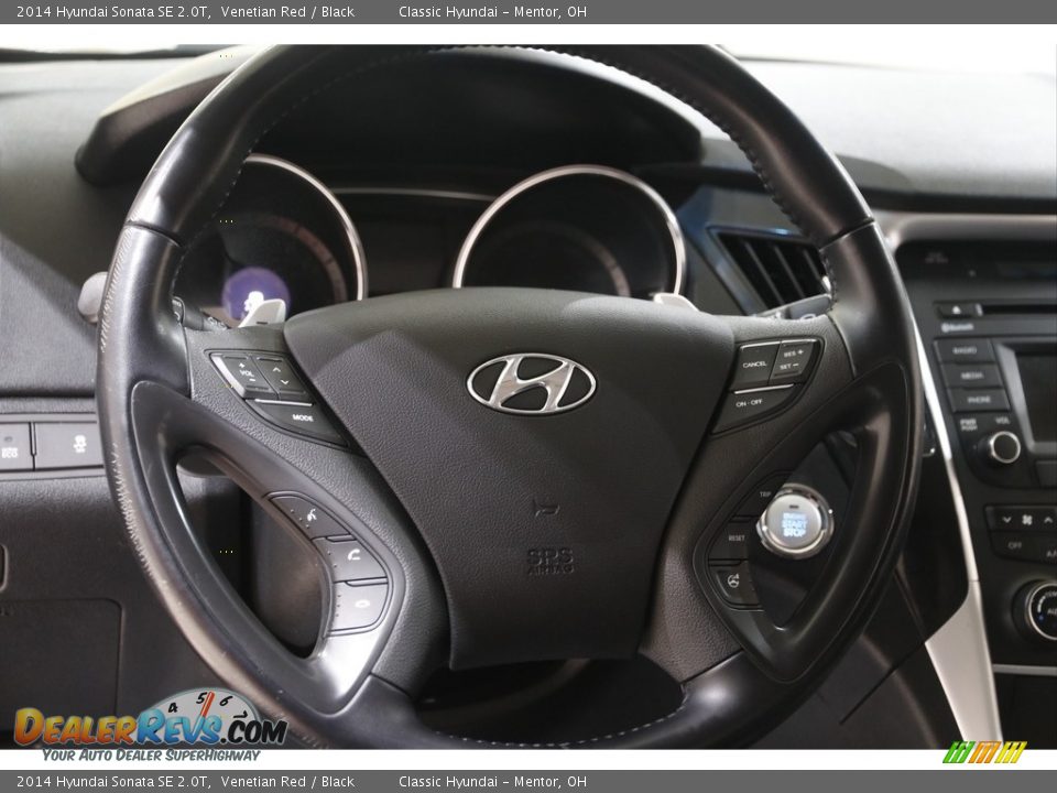 2014 Hyundai Sonata SE 2.0T Venetian Red / Black Photo #7