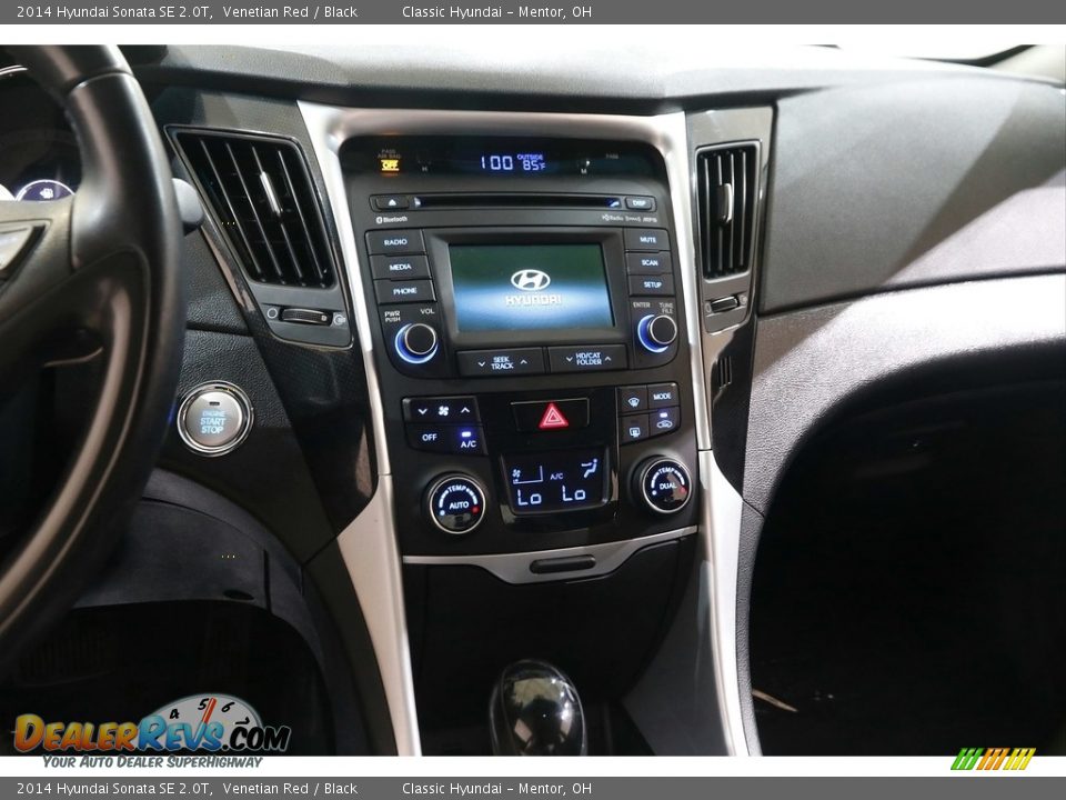 2014 Hyundai Sonata SE 2.0T Venetian Red / Black Photo #9