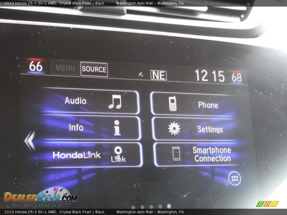 2019 Honda CR-V EX-L AWD Crystal Black Pearl / Black Photo #20