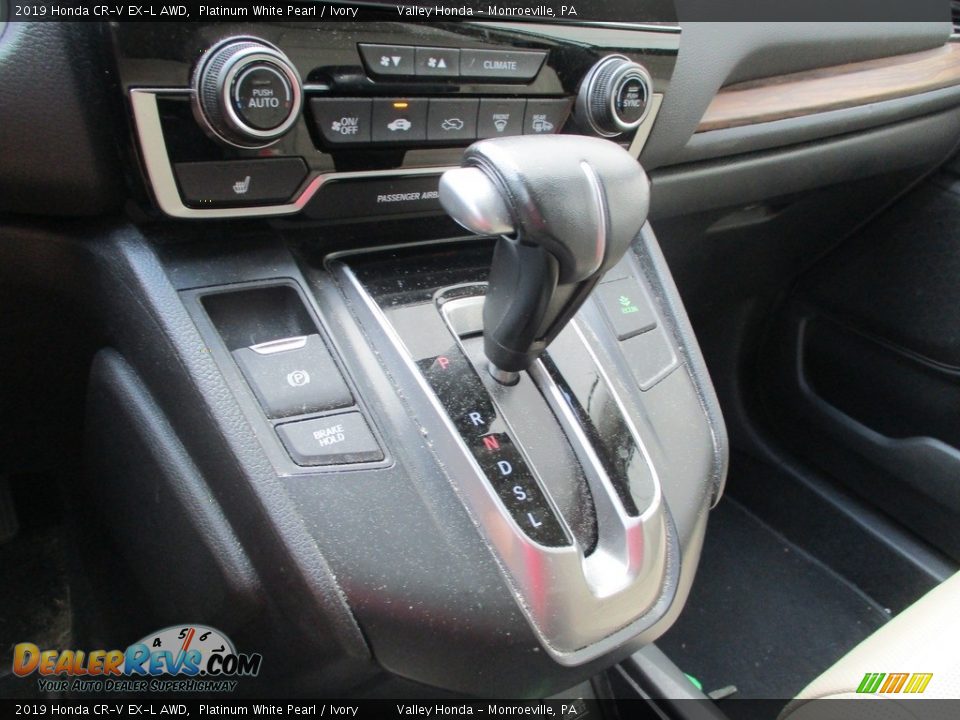 2019 Honda CR-V EX-L AWD Platinum White Pearl / Ivory Photo #18