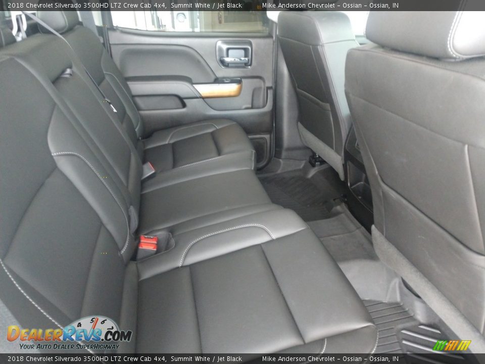 2018 Chevrolet Silverado 3500HD LTZ Crew Cab 4x4 Summit White / Jet Black Photo #20
