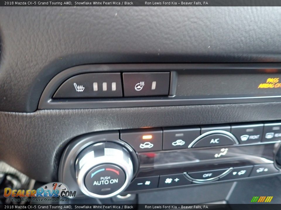 2018 Mazda CX-5 Grand Touring AWD Snowflake White Pearl Mica / Black Photo #22