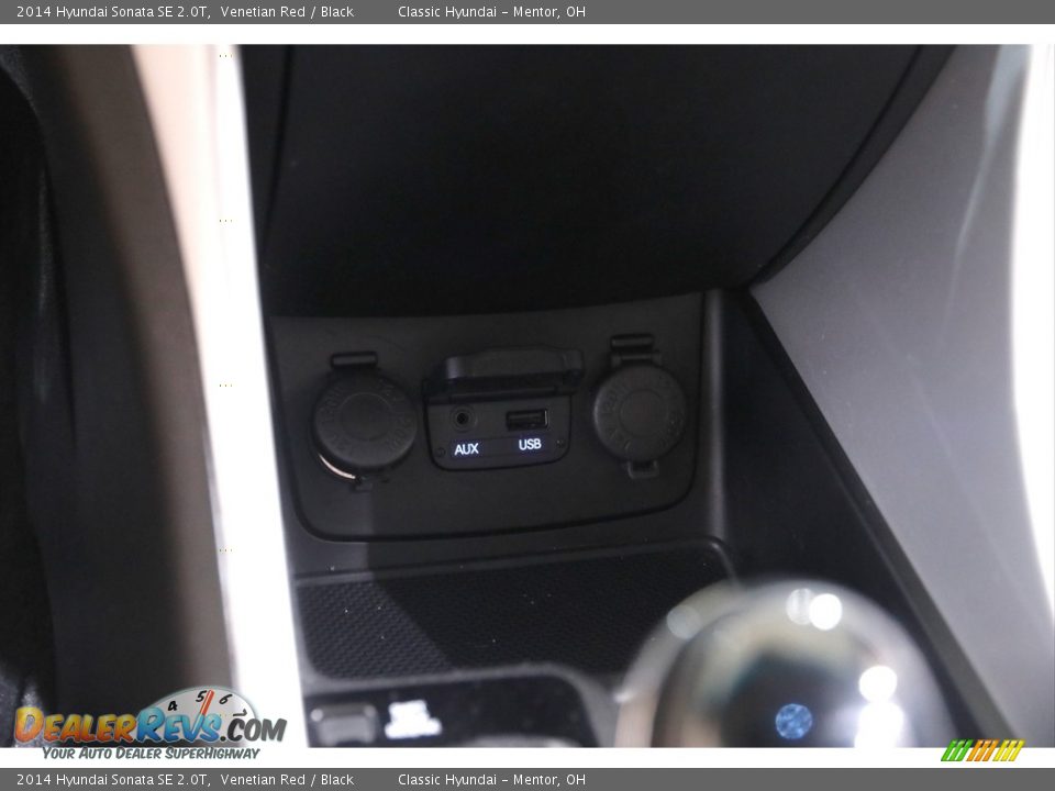 2014 Hyundai Sonata SE 2.0T Venetian Red / Black Photo #14