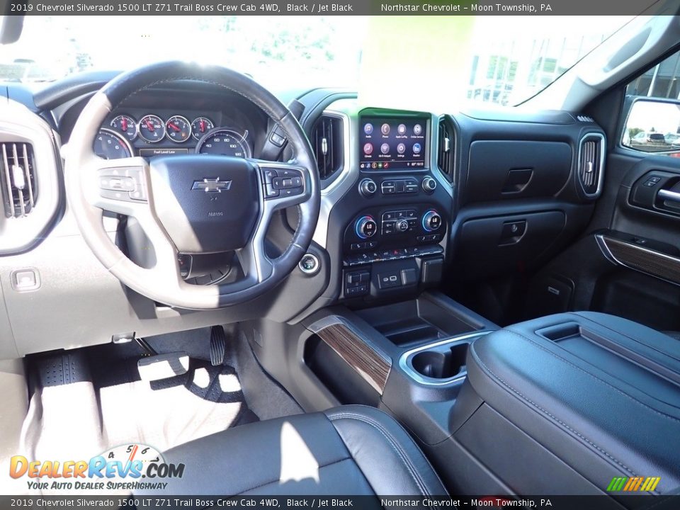 2019 Chevrolet Silverado 1500 LT Z71 Trail Boss Crew Cab 4WD Black / Jet Black Photo #23