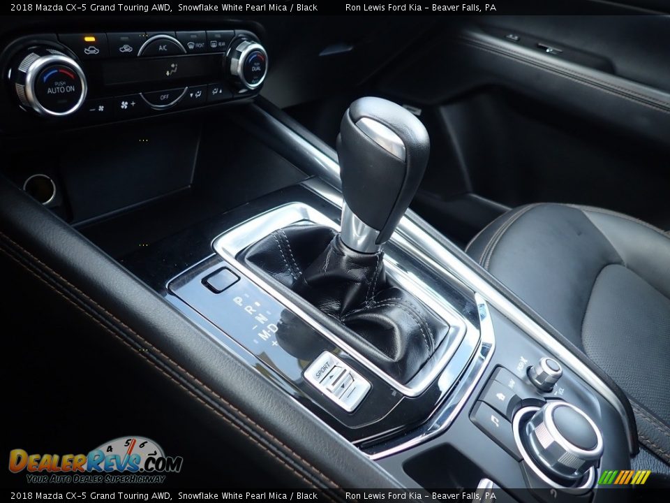 2018 Mazda CX-5 Grand Touring AWD Snowflake White Pearl Mica / Black Photo #23