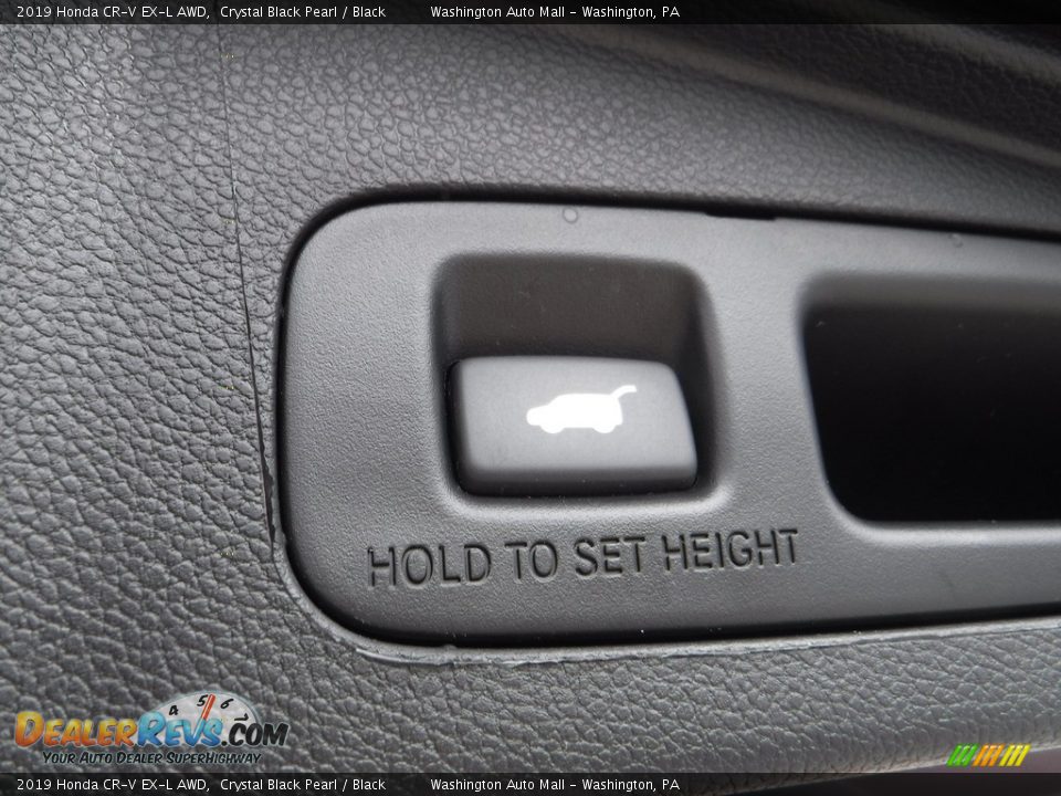 2019 Honda CR-V EX-L AWD Crystal Black Pearl / Black Photo #28
