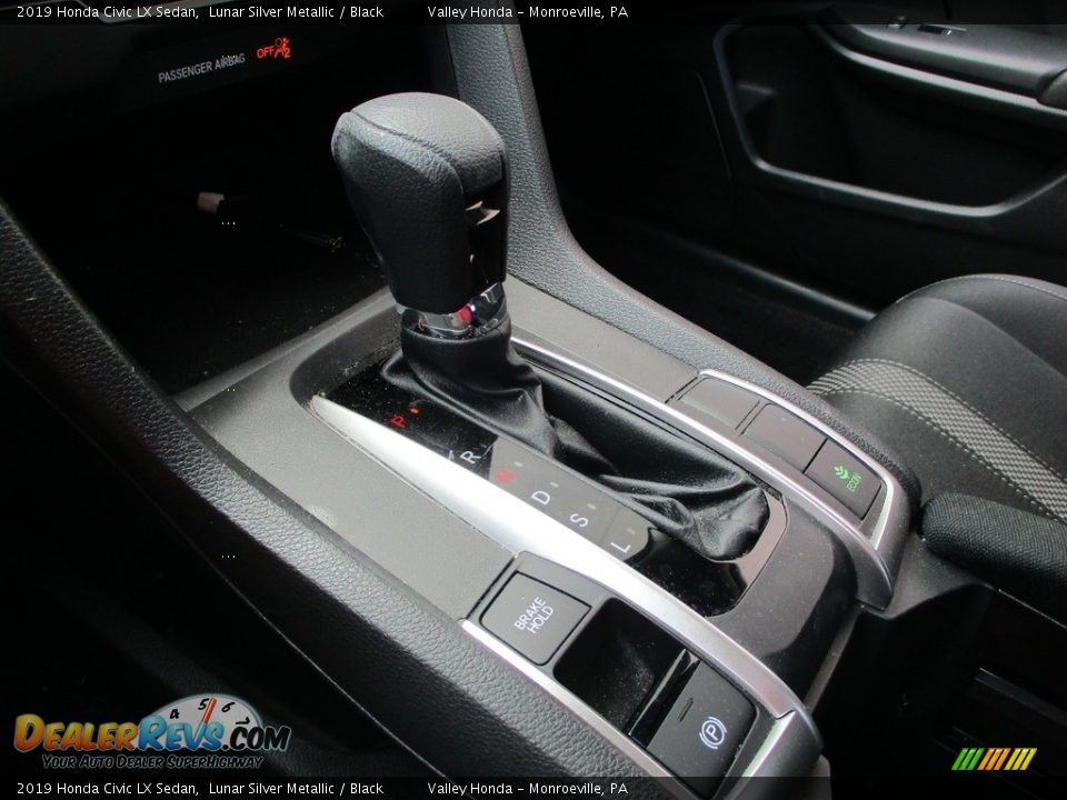 2019 Honda Civic LX Sedan Lunar Silver Metallic / Black Photo #17