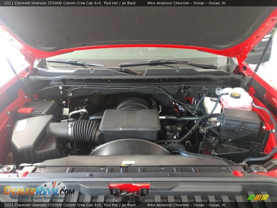 2021 Chevrolet Silverado 2500HD Custom Crew Cab 4x4 6.6 Liter DI OHV 16-Valve VVT V8 Engine Photo #10